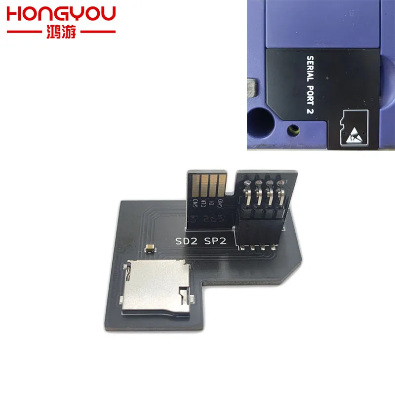 Для NGC SD2SP2 GameCube SD SP2 адаптер нагрузка SDL Micro карта TF кардридер-ГБ плеер легкий