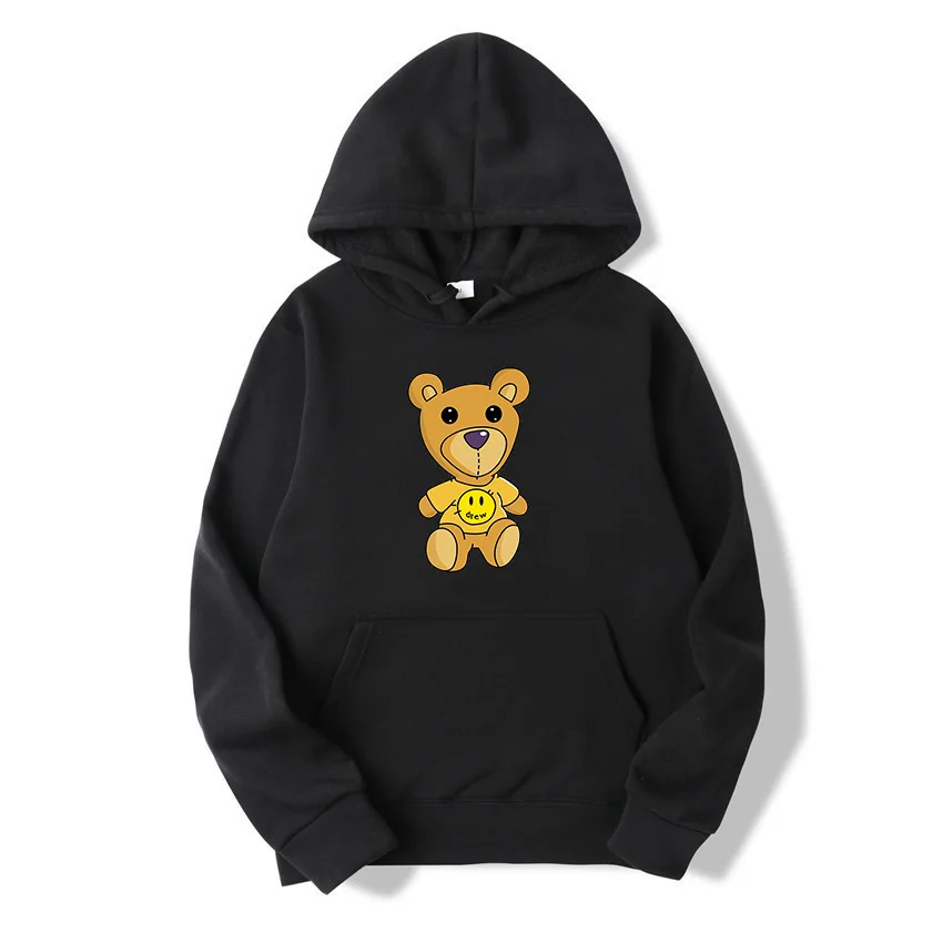 

Cartoon Pullover Sweater fashion men's and women's street leisure Hoodie