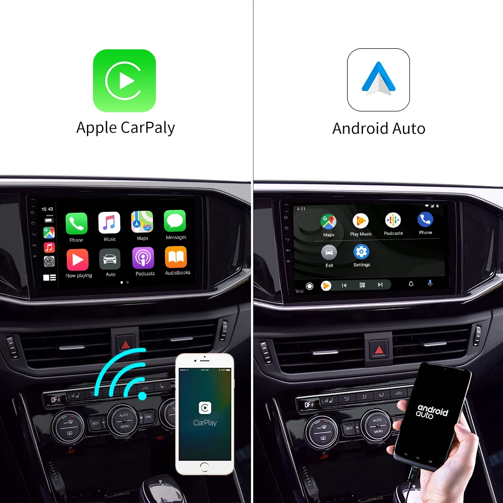 Carlinkit беспроводной carplay Smart Link Apple Carplay ключ для Android навигации автомобильный