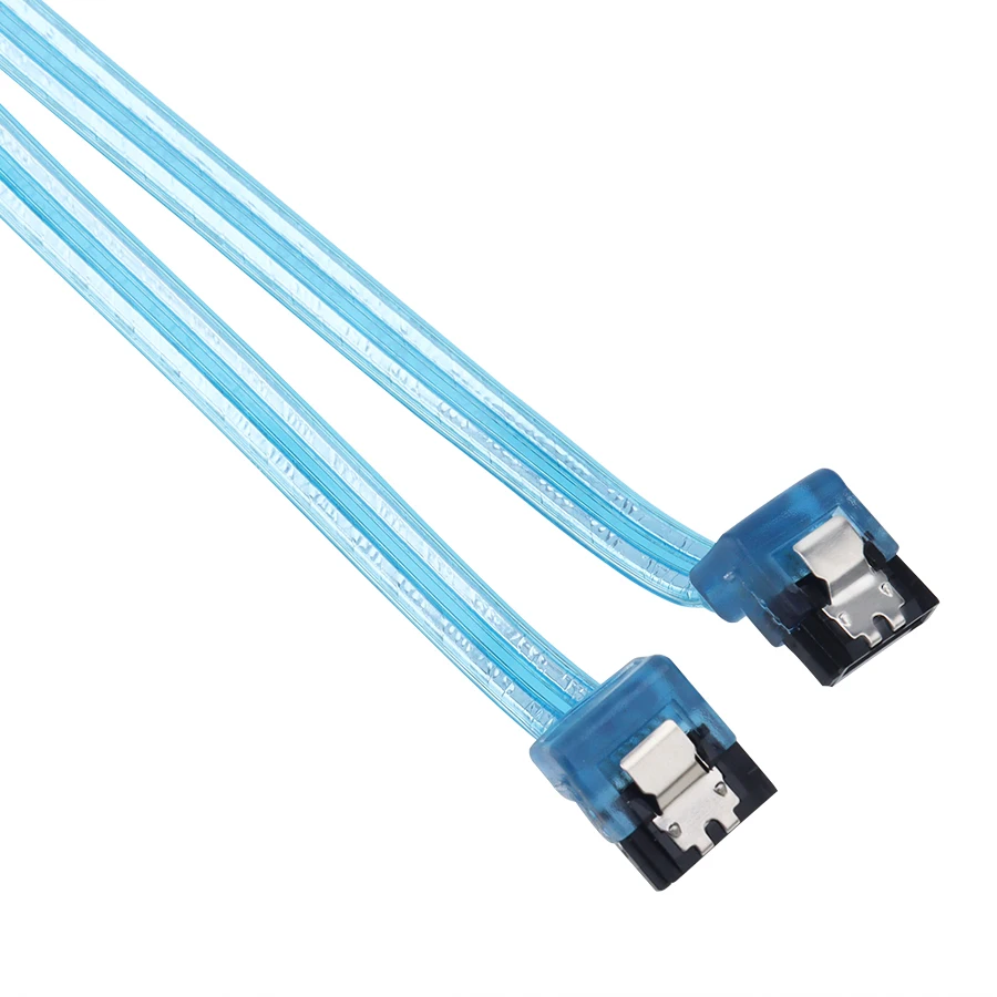 

Super Speed Sata 3.0 7pin Data Cable 48cm SSD HDD SATA III Right Angle Hard Disk Drive Cord Line 1000pcs