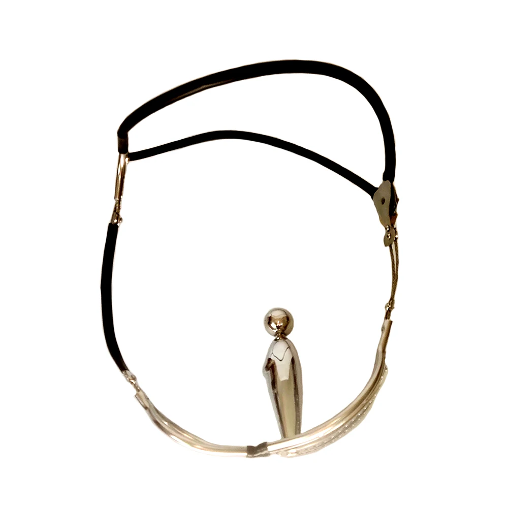 Manyjoy нижнее белье из нержавеющей стали Женский Пояс верности с фиксацией