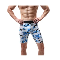 sexy mens plus long boxer shorts underpants mens fashion large size boxers male camouflage cotton underwear fat 5xl