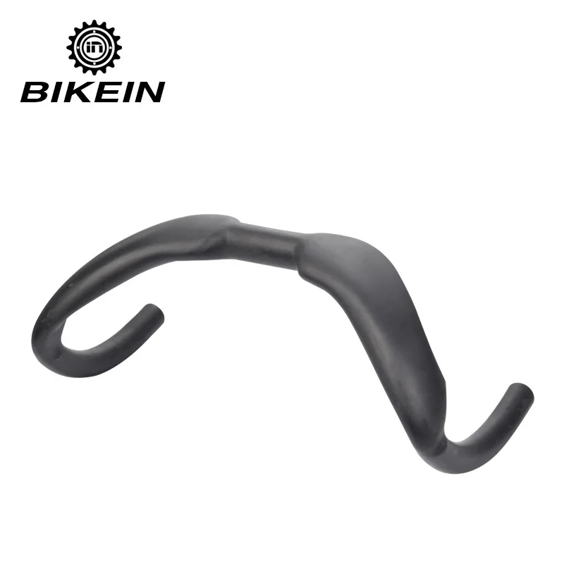 Ульсветильник руль Bikein из углеродного волокна для дорожного велосипеда UD 370 мм/385