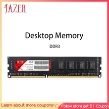 JAZER DDR3 Memory Ram Module Desktop DDR3 1600MHz 8GB DDR3 Ram 4GB 1600MHz DDR2 2GB 800MHz Pc3-12800 With Heatsink