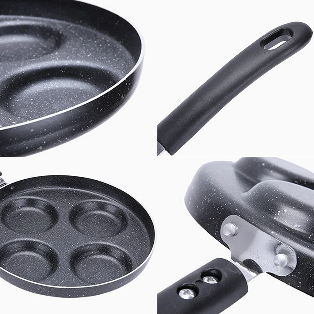

Nonstick Egg Frypan Frying Pan Round Breakfast Omelette Cooking Tool 24cm