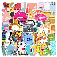 103050pcs cartoon cute vsco stickers aesthetic diy scrapbooking phone case diary guitar graffiti waterproof kid sticker toy