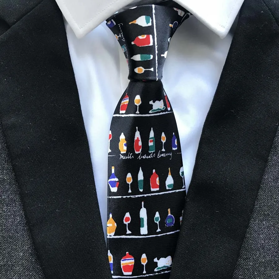 

New Designer Men's Ties Novelty Personality Necktie for Men Party Birthday Gift