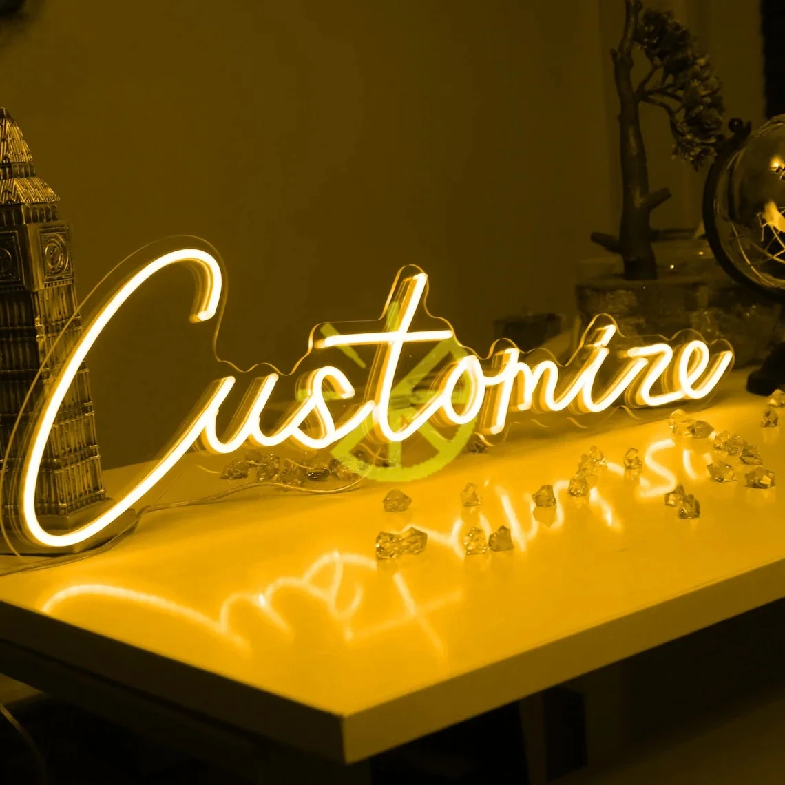 

Dropshipping Wedding Advertising Personalized Wall Mounted Letters LED Lights Custom Neon Sign
