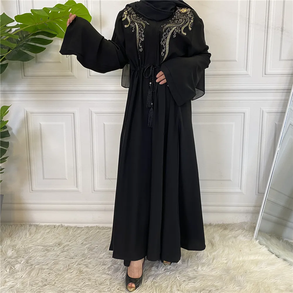 Рамадан ИД Мубарак кафтан абайя Дубай пакистанский Турция ислам арабское мусульманское длинное платье для женщин длинное женское платье