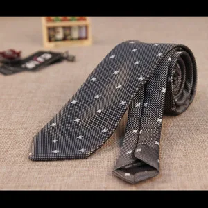 Linbaiway 6 см в полоску с завязкой на вороте для мужской галстук из жаккардовой ткани