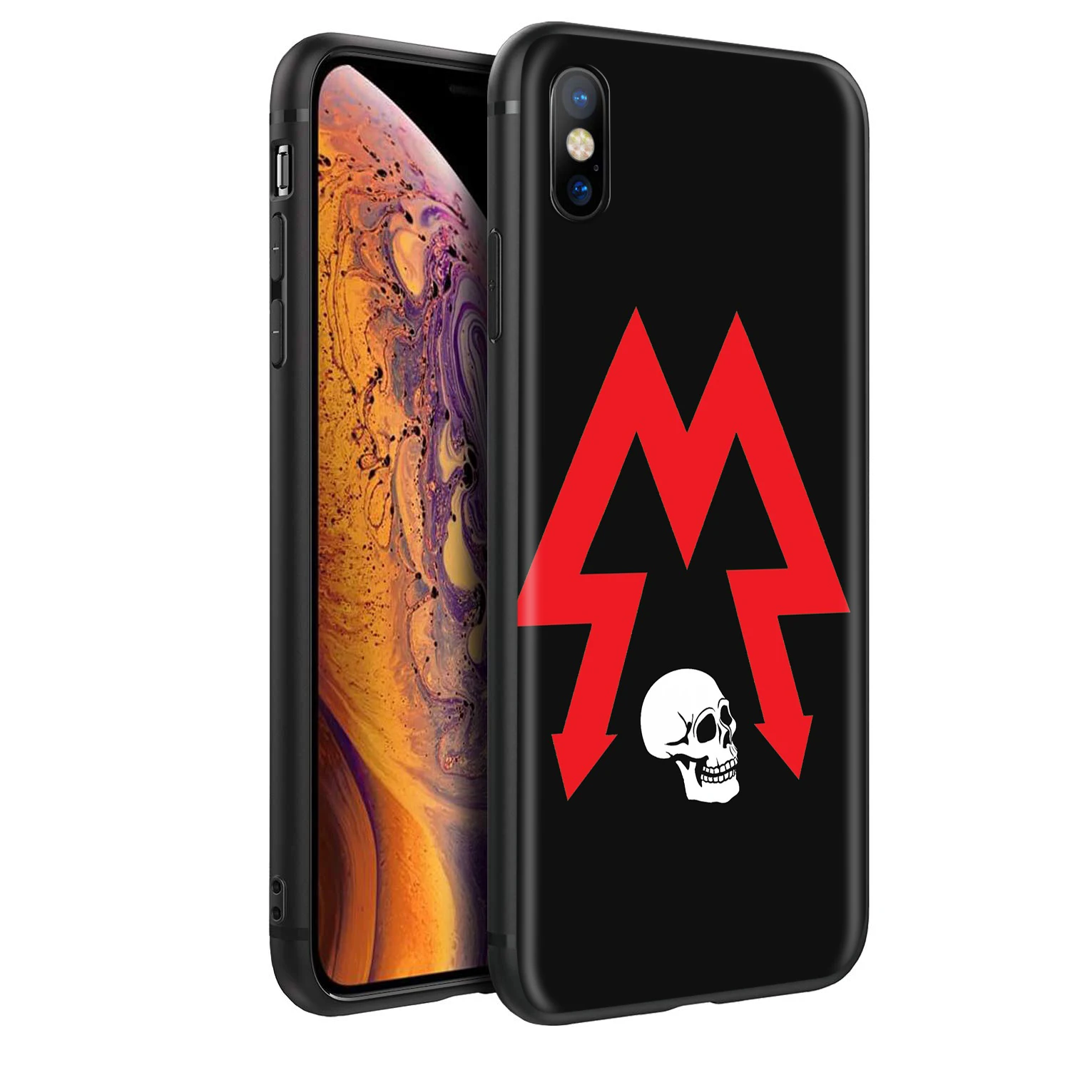 Силиконовый мягкий чехол YIMAOC Metro 2033 для iPhone 12 Mini 11 Pro XS Max XR X 8 7 6 6S Plus 5 5S SE|Бамперы| |