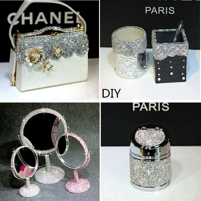 Наклейка Стразы для стекла лист отделка хрустальные наклейки Аппликация из