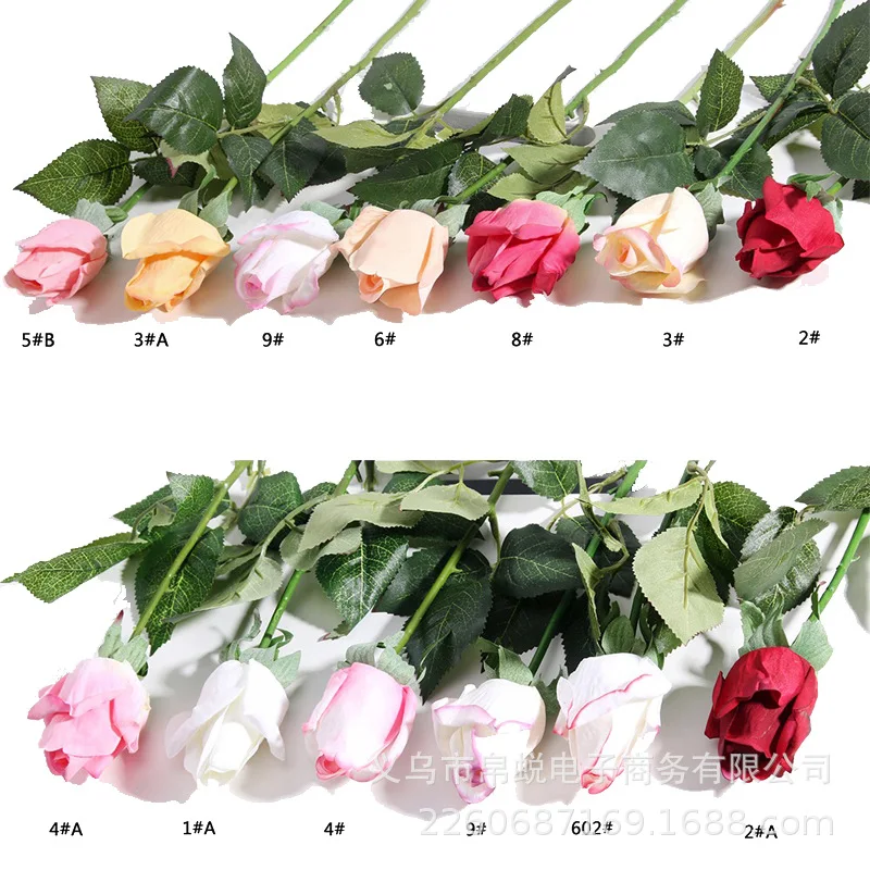 Искусственные цветы розы влажная ткань для рук подарок на день Святого Валентина