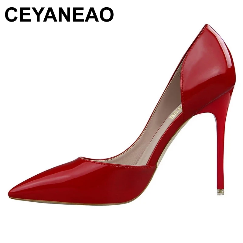 

Туфли CEYANEAOOffice женские, высокий каблук, туфли-лодочки, обувь Bigtree, высокие каблуки, сандалии, пикантные