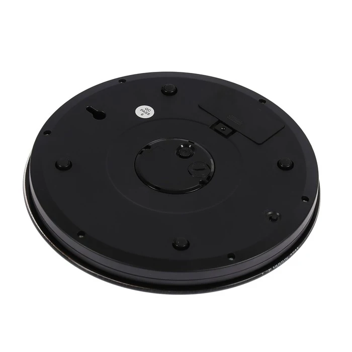 Весы кухонные LuazON LVK-703 электронные до 5 кг встроенные часы чёрные 3549068 | Дом и сад