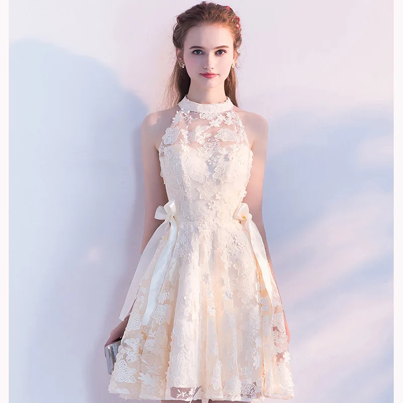 as picture Короткое платье для выпускного вечера JaneyGao - Цвет: as picture