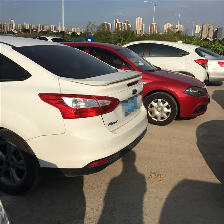 Спойлер для Ford Focus высокое качество ABS материал заднее крыло автомобиля Праймер