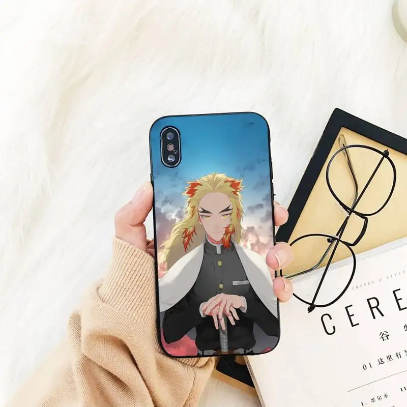 

YNDFCNB Rengoku Kyoujurou Phone Case For iPhone 11 8 7 6 6S Plus X XS MAX 5 5S se 2020 11 12pro max iphone xr case