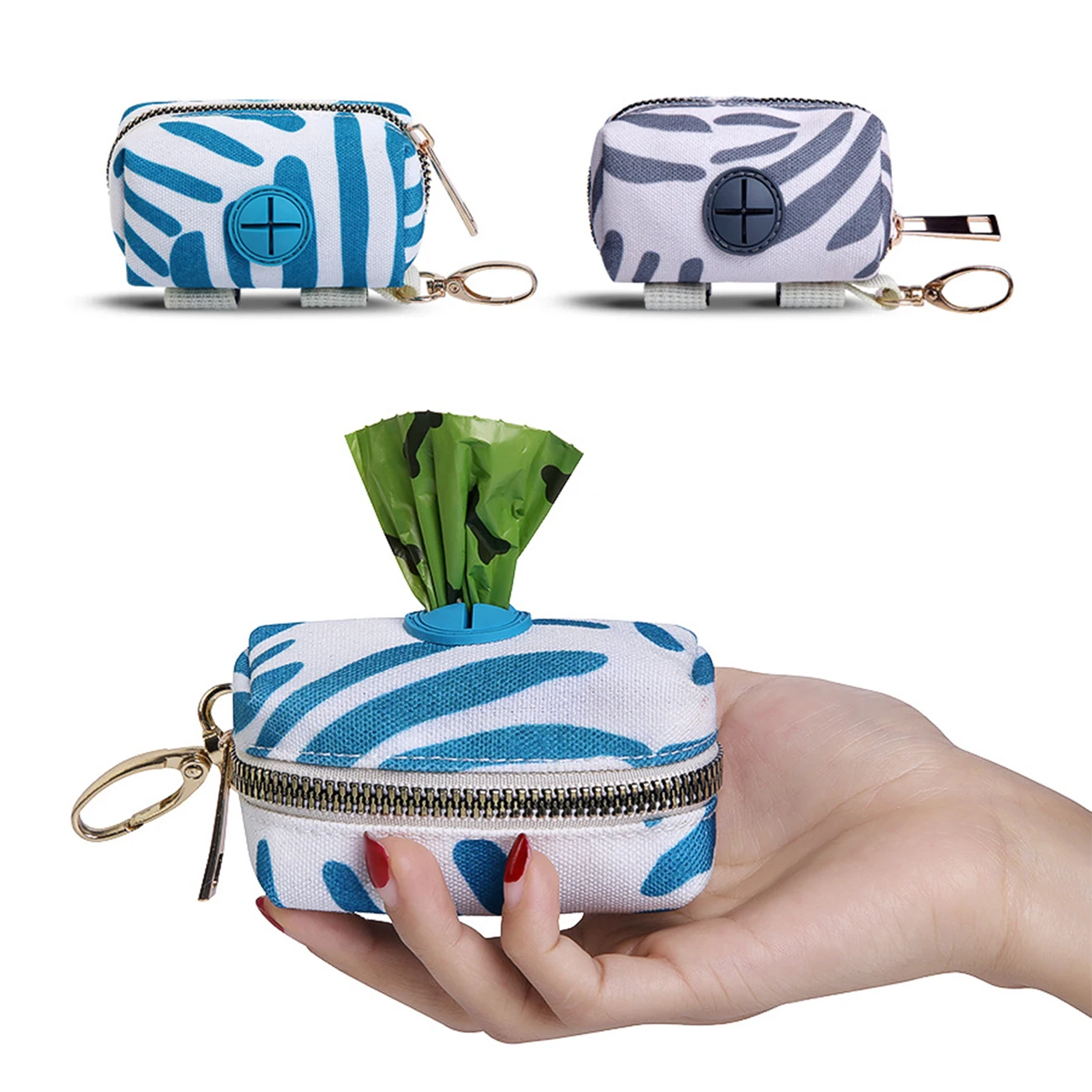 

Pet Dog Poop Waste Bag Dispenser Dog Poop Bag Garbage Bag Portable Sorage Bag Fit Walking Running Hiking Pet cleaning supplies