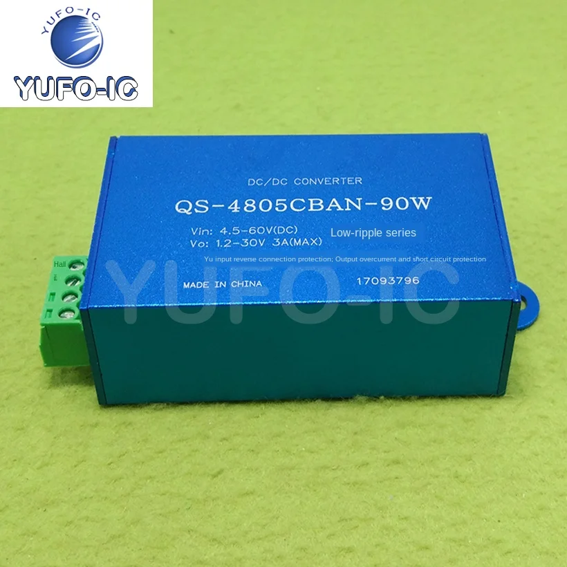 

Free Ship 2pcs 90W Step-down Power Module With Low Ripple DC-DC 4.5-60V Go 1.2-30V Voltage Adjustable