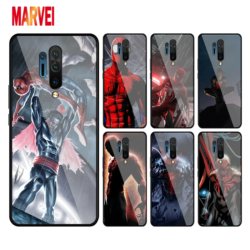 

Soft TPU Cover Hot Marvel SpiderMan for OnePlus Nord N100 N10 8T 8 7T 7 6T 6 5T Pro Black Phone Case Shell Soft Cover