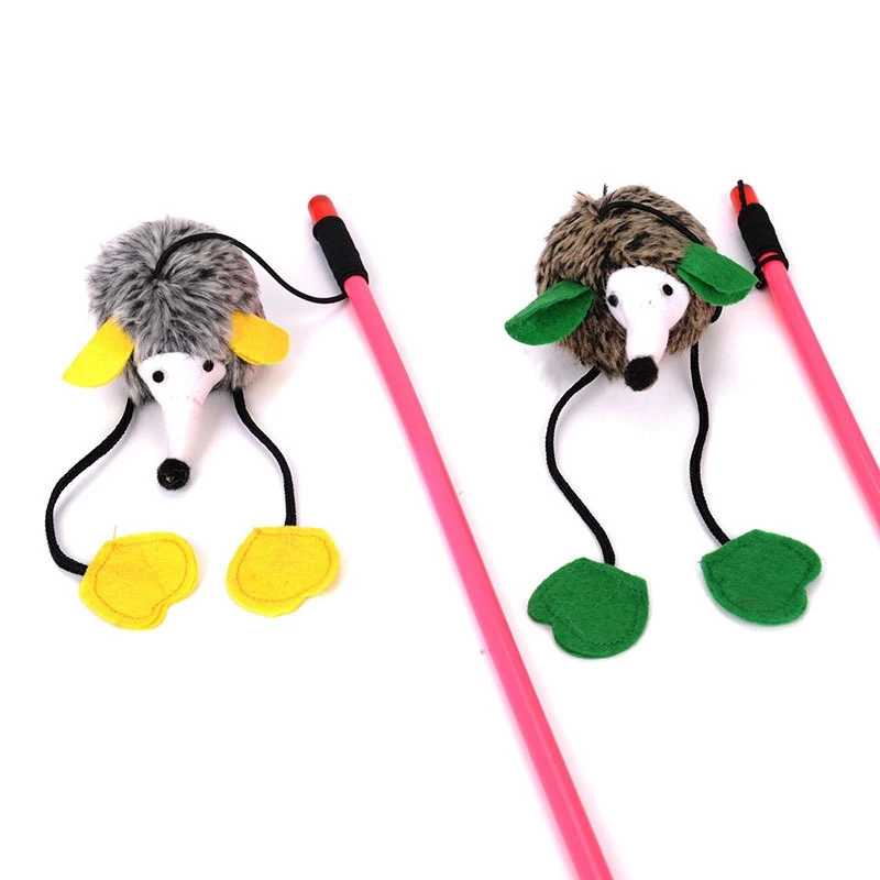 

Cat Toy Pet Cat Teaser Toys Wand Cat Catcher Teaser Stick Cat Interactive Toys Rod Mouse Toy For Cats Kitten Pet Supplies