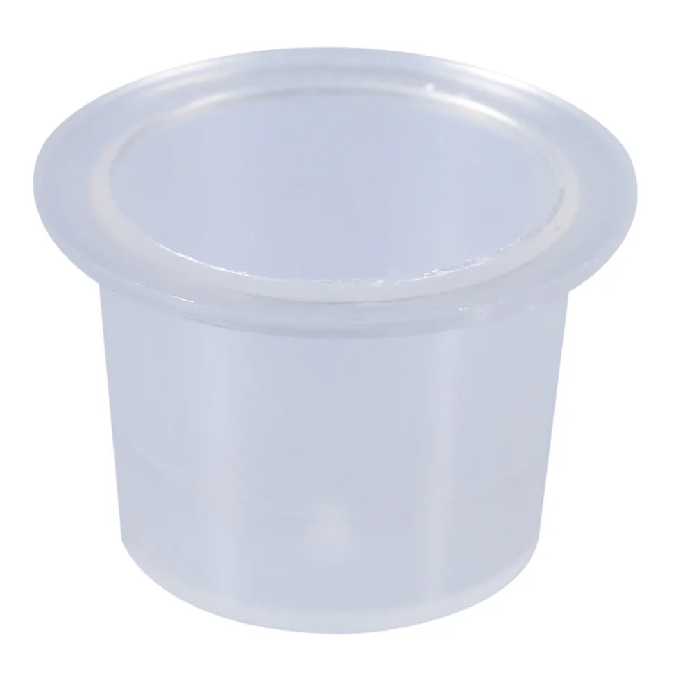 

1000pcs S/M/L Tattoo Ink Cups Plastic Tattoo Cap Eyebrow Makeup Pigment Clear Holder Container Cap Disposable Tattoo Accessories