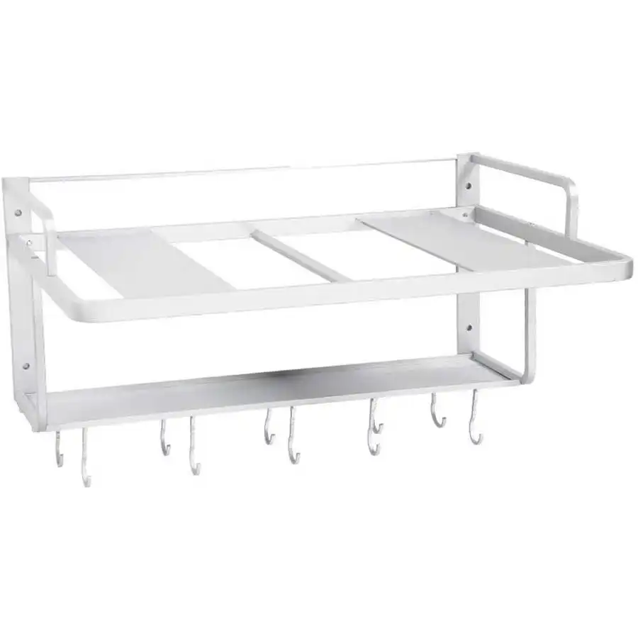 Космическая алюминиевая двухслойная подвесная стойка для микроволновой печи