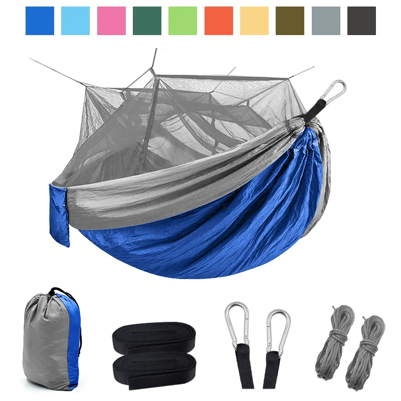 2020 The New Listing Outdoor Camping With Mosquito Net Anti Gauze Hammock Tarp Toldo Beach Tent Sombrilla Awning Mosquiteiro