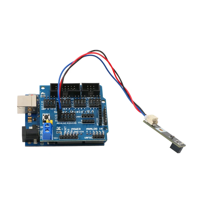 

Infrared tracking module, infrared sensor, smart car, infrared all the way, single-path tracking, compatible with Lego