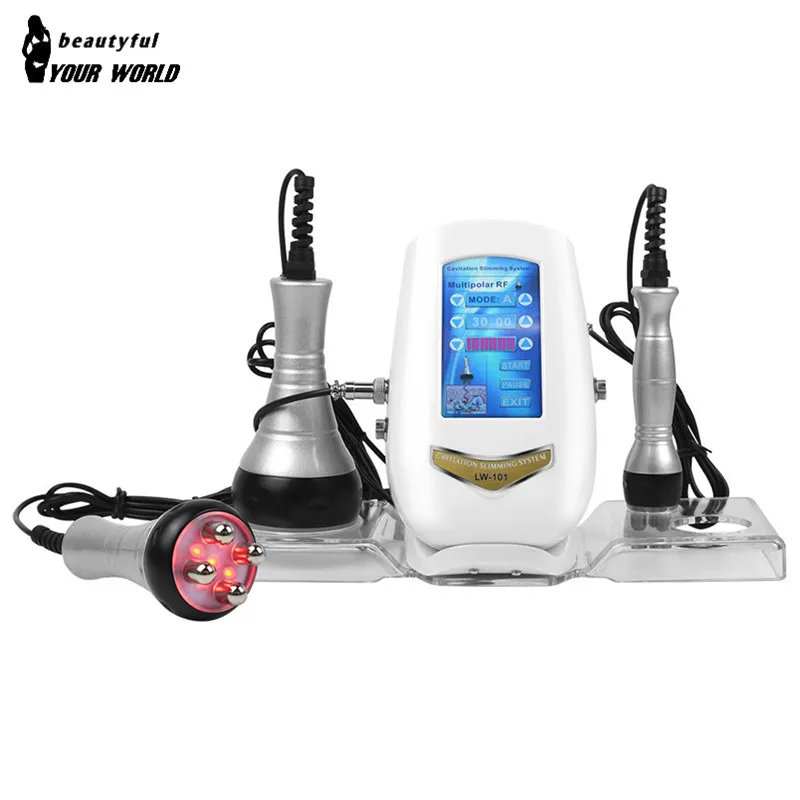 

40K ультразвуковая кавитация оборудование для похудения Новый тачскриновый планшетный компьютер Кнопка Управление многополярная радиочас...