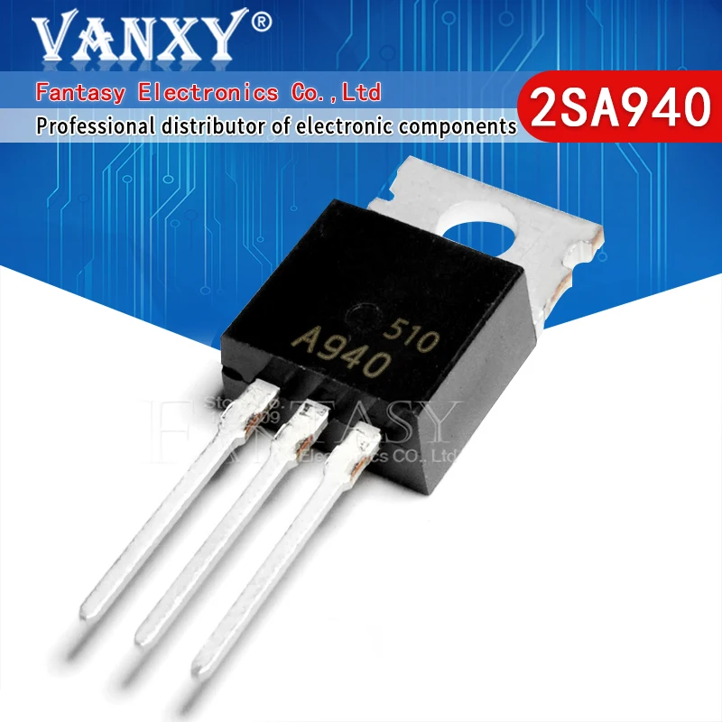 Оригинальный транзистор 2SA940 TO-220 A940 TO220 1.5A 150 в 10 шт. | Электронные компоненты и