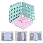 Новый органайзер для футболок, складная доска для одежды, экономия времени, практичный держатель для хранения одежды для взрослых и детей, быстрый складной помощник для стирки