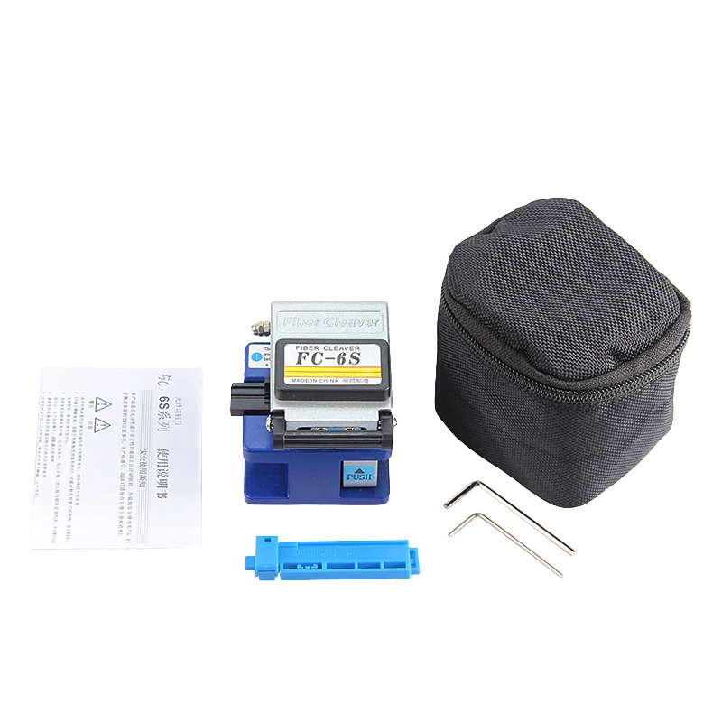 

15pcs/set Fiber Optic FTTH Tool Kit with FC-6S Fiber Cleaver and Optical Power Meter 1-5km Visual Fault Locator Wire stripper
