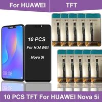 wholesale 10 pcs for huawei nova 5i lcd display screen for nova5i lcd assembly glk lx1 glk lx2 glk lx3 glk lx1u touch screen