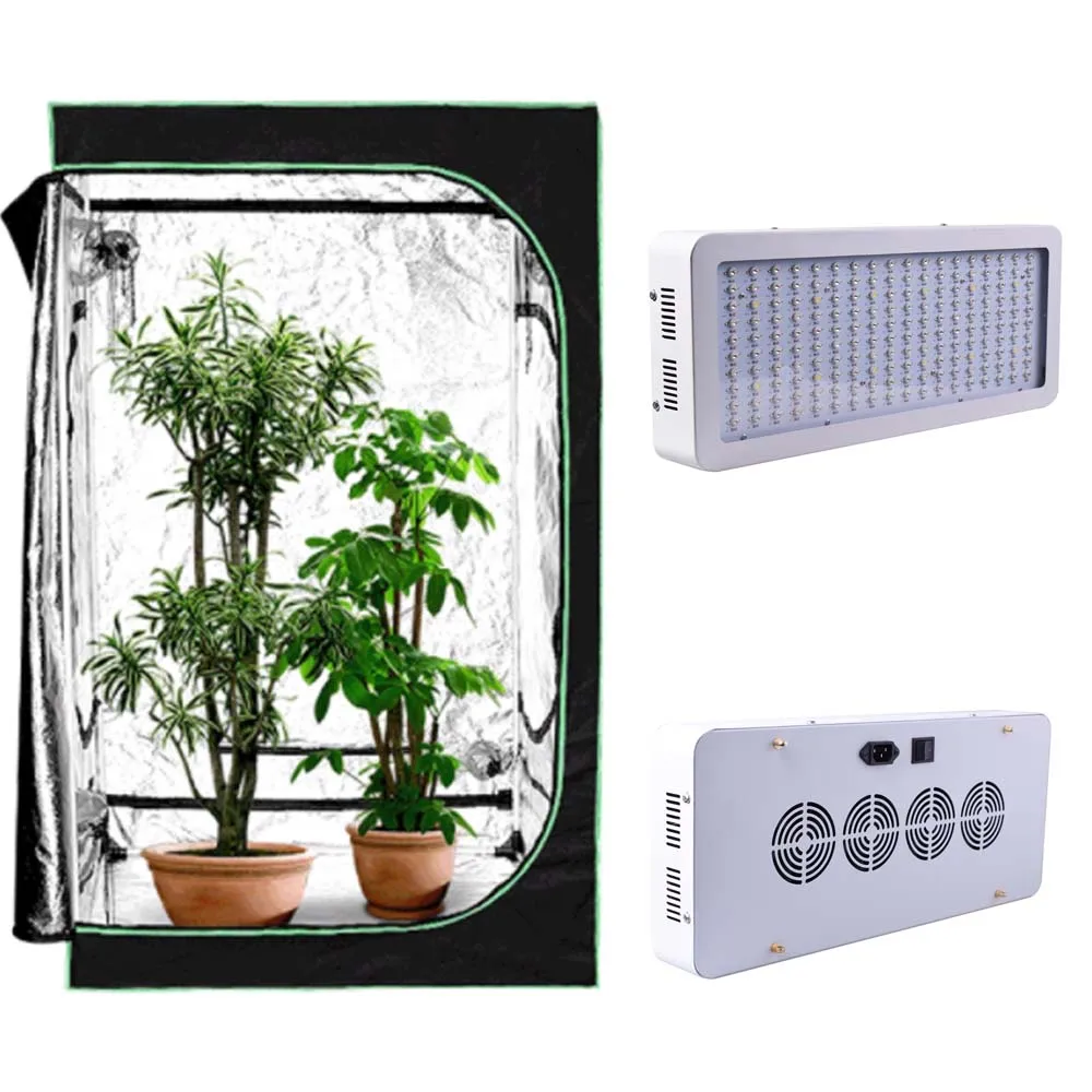 LED Plant Grow Tents For Indoor flower VEG Seedling Growing Light lamp Accessories Hydroponic Grow Box Mylar Ratchet Hangers