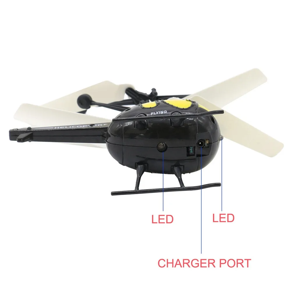 Радиоуправляемый вертолет летающий самолет детские игрушки мини автоматически