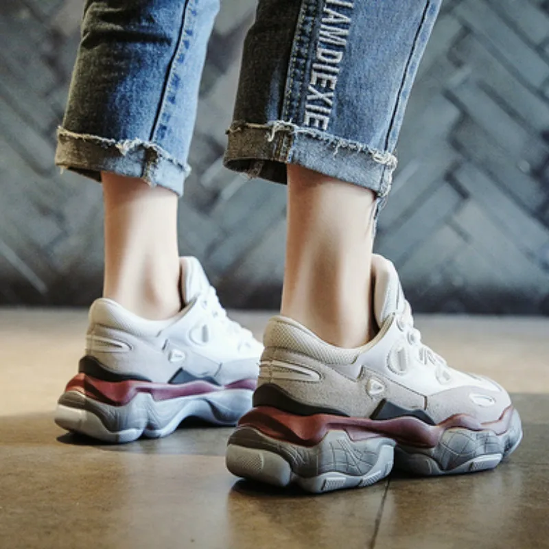 2019 г. новая женская обувь повседневная женские удобные кроссовки на платформе