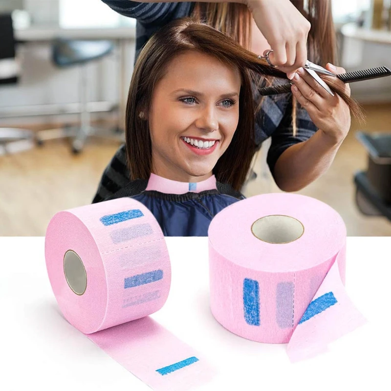 5 рулонов одноразовая бумага для парикмахерских вырез полоски 500 полосками