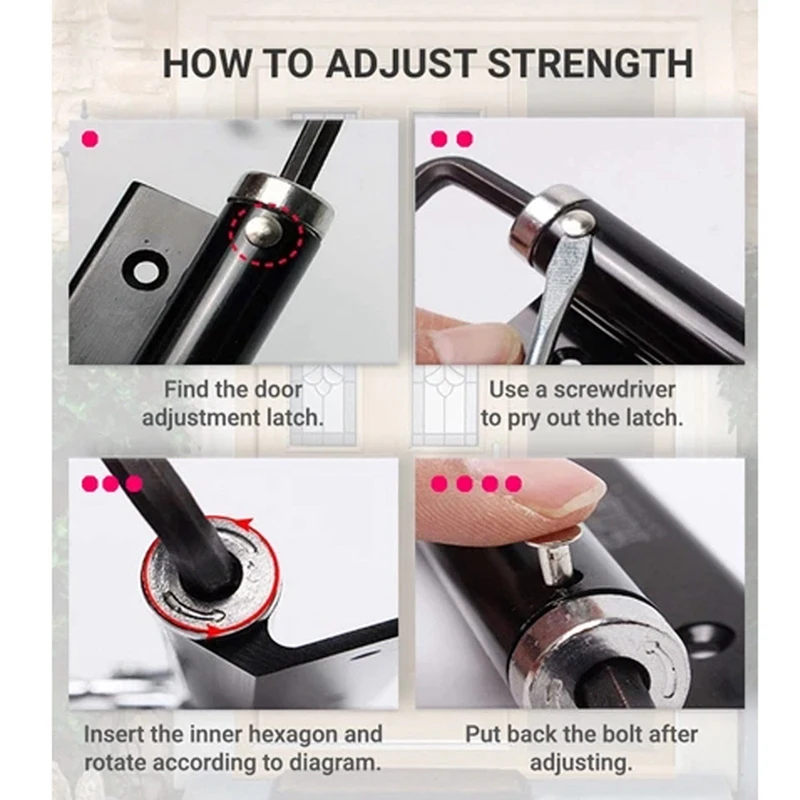 Автоматическая дверная самозакрывающаяся петля немой легкий отскок без