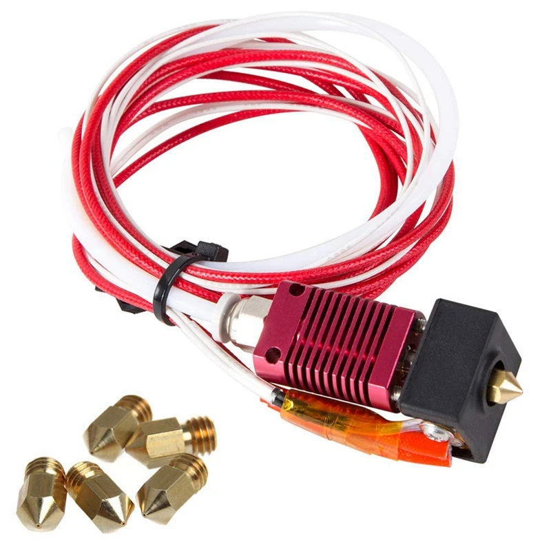 Экструдер для 3D-принтера в сборе комплект горячей обработки Mk8 Ender 3 / Pro с