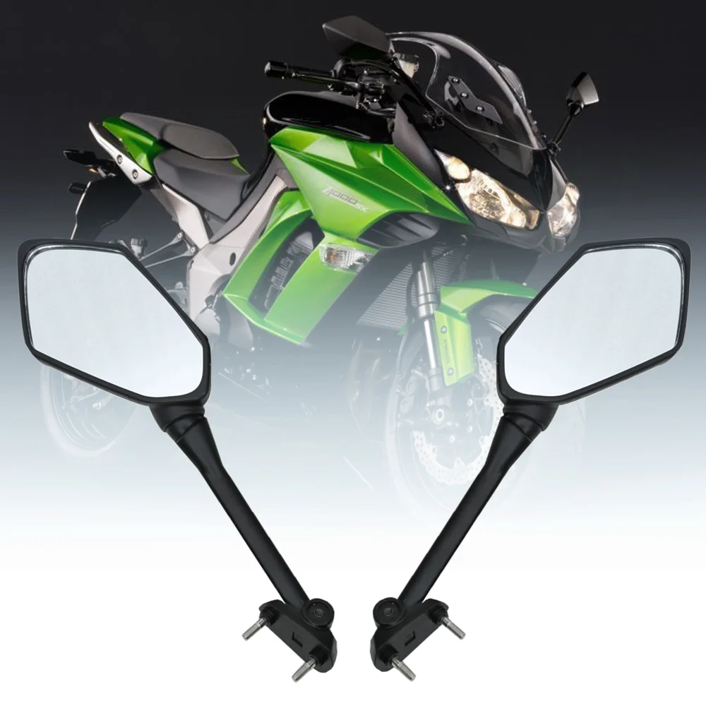 Мотоциклетные зеркала заднего вида для Kawasaki Ninja 650R ER6F 2009-2016 NINJA 400R 2010-2014 1000 Z1000SX