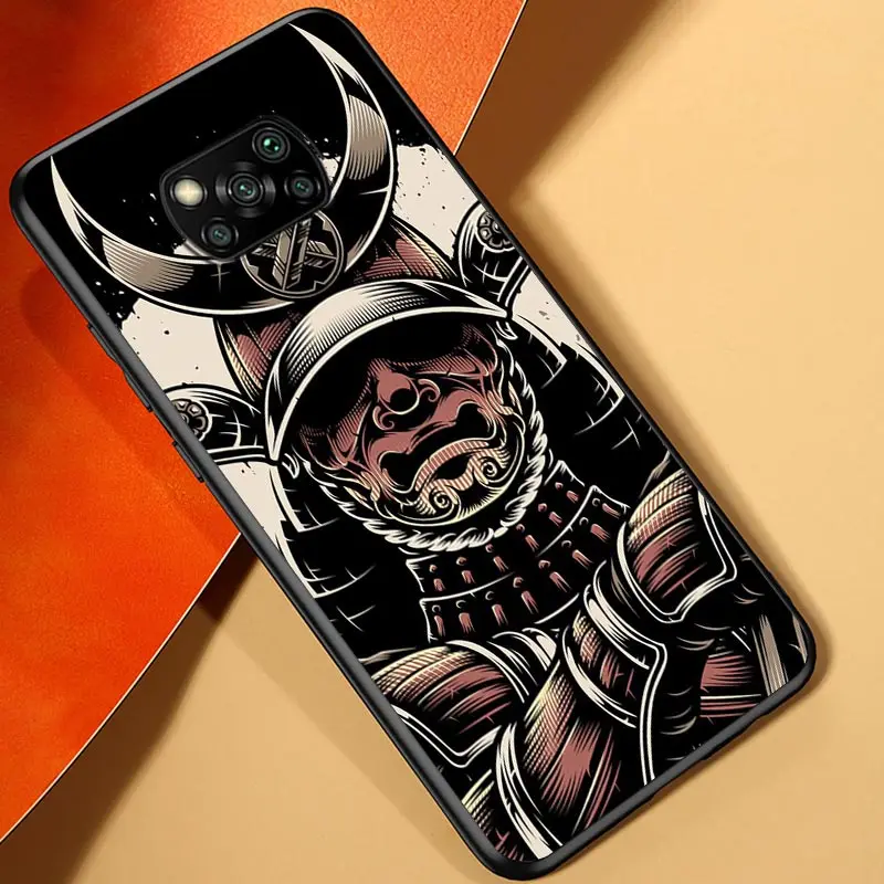 anime girl samurai for xiaomi poco m3 m2 c3 x3 nfc f2 f3 pro x2 f1 pro mi play mix 3 a3 a2 a1 6 5 lite phone case free global shipping