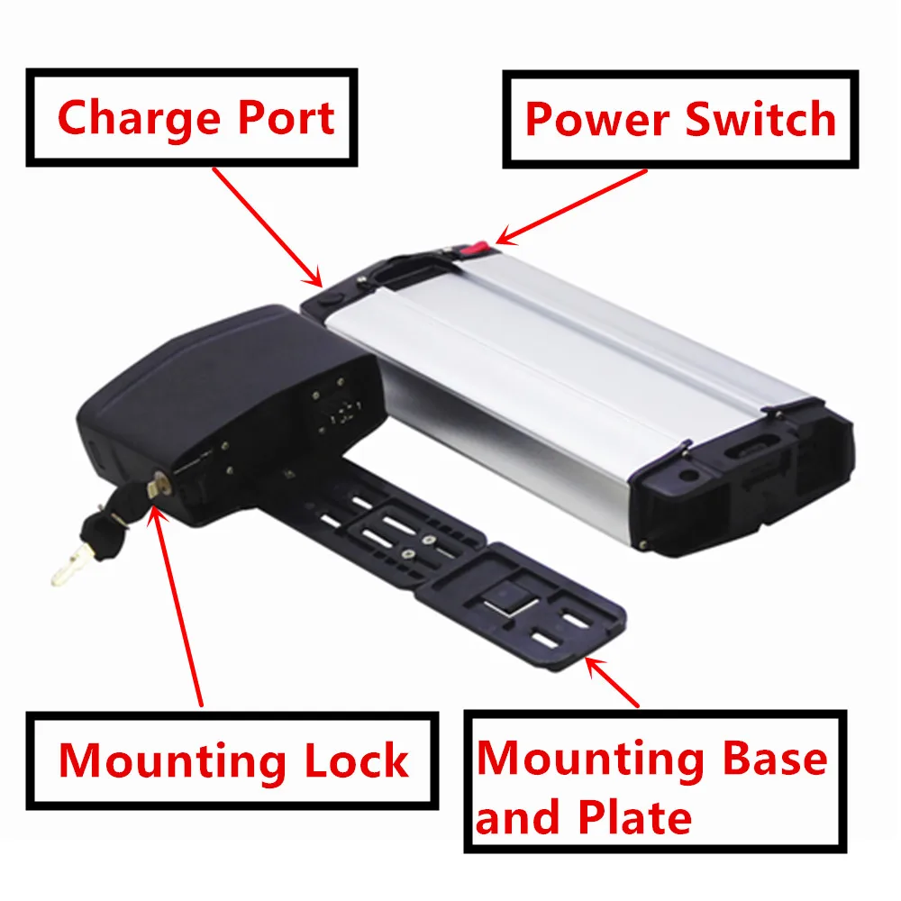 Аккумуляторная батарея для электровелосипеда 36 В 10 Ач 12 13 17 5 20 48 14 - купить по