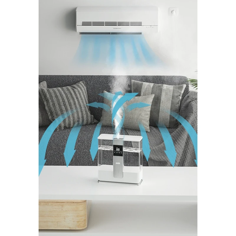 Увлажнители воздуха Cool Mist для спальни 5 л 30 ч с пультом ДУ|Увлажнители воздуха| |