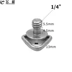 Винт FEICHAO 14 дюйма с D-образным кольцом для камеры с винтовым креплением 14 дюйма, быстросъемная пластина, винтовой адаптер для камеры DSLR, Аксессуары для фотографии
