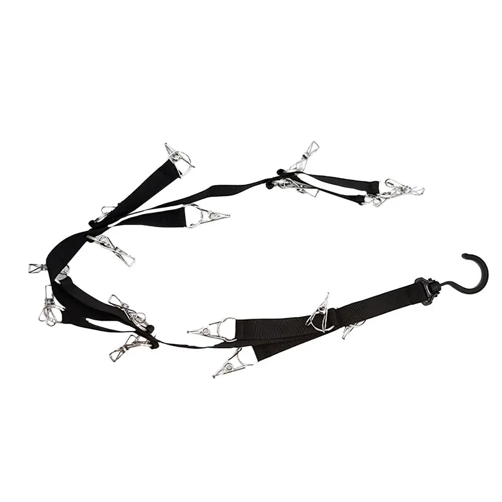 

Hat Rack Multipurpose Cap Hooks Rack Durable Baseball Cap Organizer Holders With 16 Metal Hang Clip 360Rotating Design For Ke