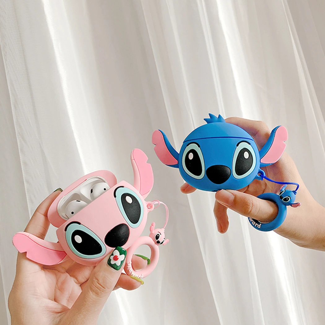 

3D cute earphone case for airpods cases cartoon for airpods 2 cover silicone compatible for airpods 1 2 case