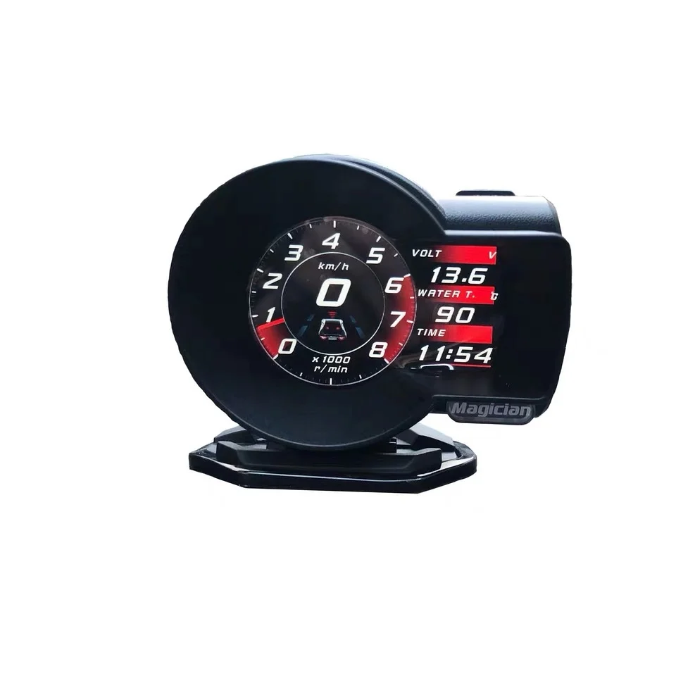 Профессиональный маг OBD Head Up дисплей Автомобильный цифровой датчик напряжения измеритель скорости и т. Д. Датчик температуры воды автоматический диагностический инструмент