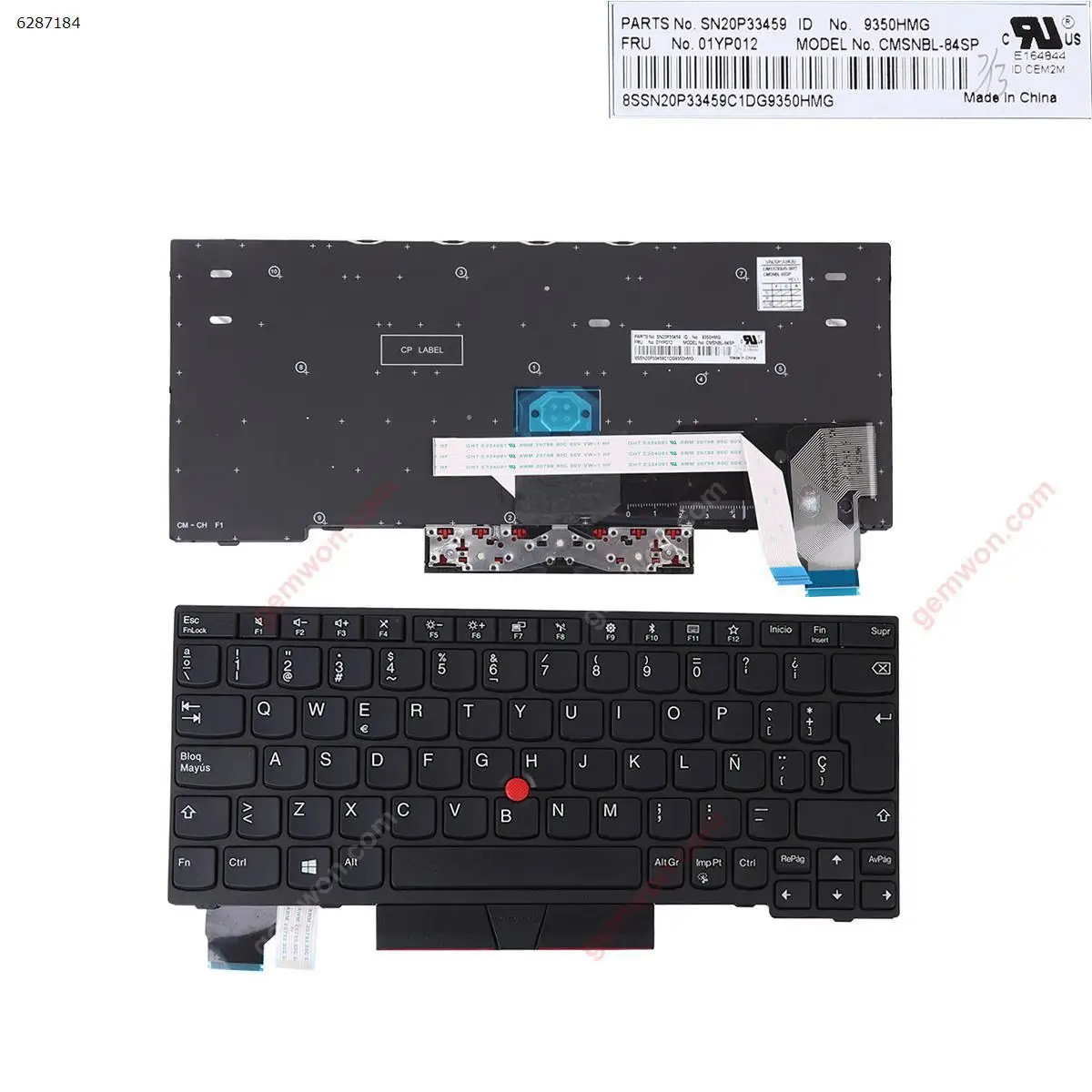 Сменная клавиатура для Lenovo Thinkpad x280 a285 x395 x390|Клавиатуры замены| |